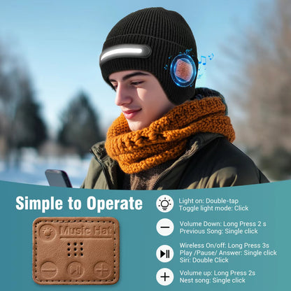 The Ultimate 3-in-1 Wireless Beanie