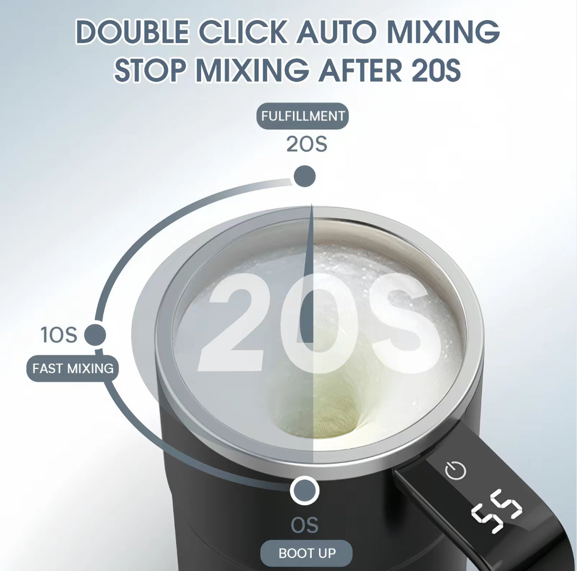 PowerLux™ AutoMix Smart Mug