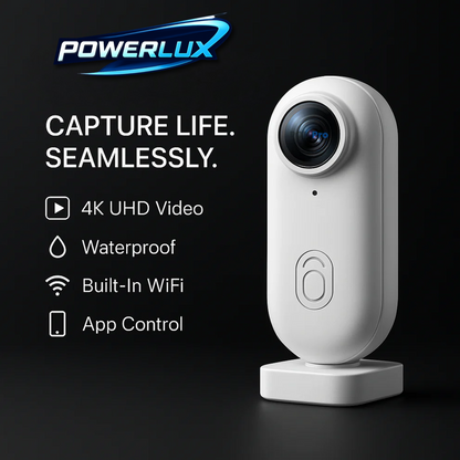 PowerLux 4k Thumb Size Action Camera