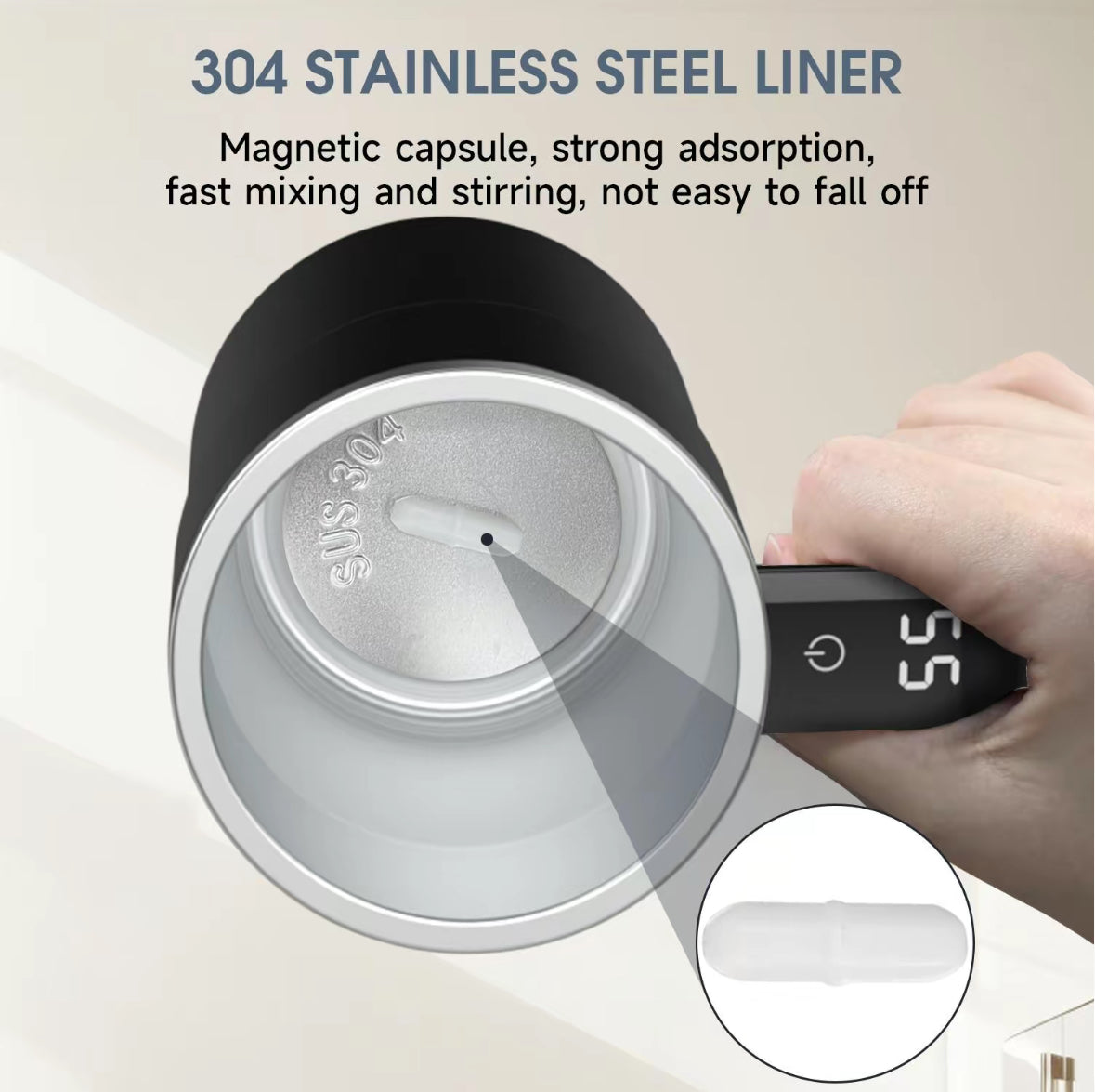 PowerLux™ AutoMix Smart Mug