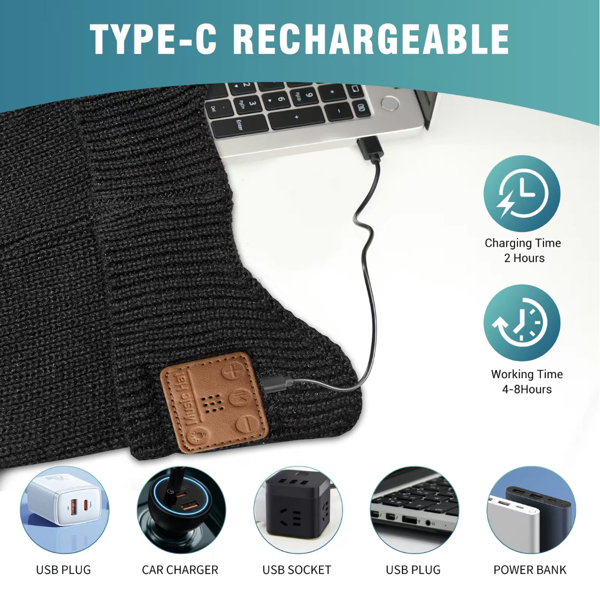 The Ultimate 3-in-1 Wireless Beanie