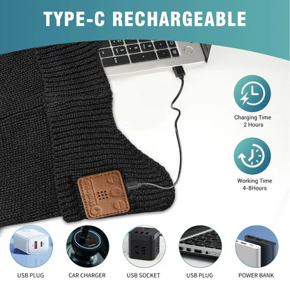 The Ultimate 3-in-1 Wireless Beanie